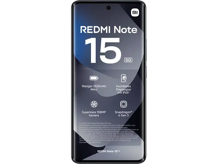 Xiaomi Redmi Note 15 5G 6+128GB mit Vodafone